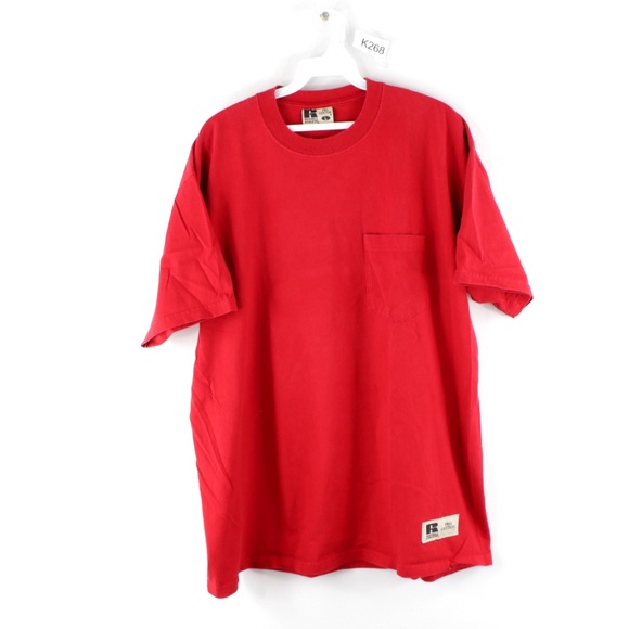 russell athletic t shirts with pocket